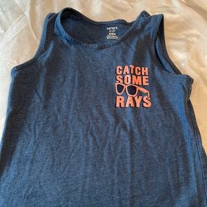 Used boys Carter's tank top